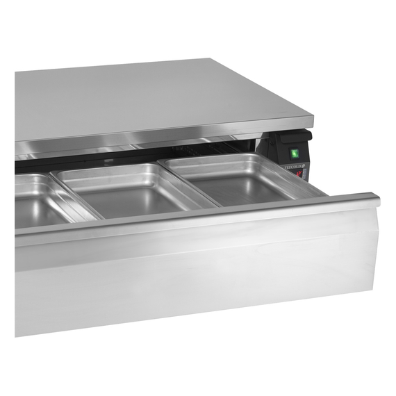 Tefcold GN2/1 Uni-Drawer UD2-3, SS 304, EEK G, Bild 3