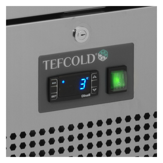 Tefcold Snackkühlschrank RK500SNACK, SS 304, EEK C, Bild 4