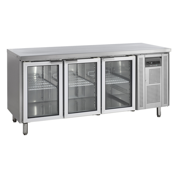 Tefcold Thekenkühlschrank GN1/1 CK7310G, SS 304, EEK C