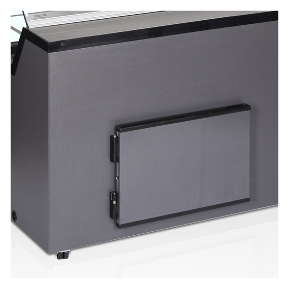 Tefcold Speiseeisvitrine MIRABELLA 9, Anthrazit RAL 7016, EEK C, Bild 4
