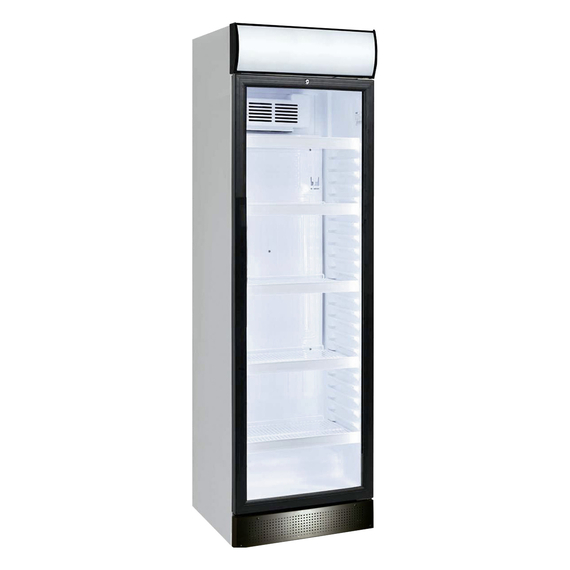 Tefcold Flaschenkühlschrank CEV425WLCPD1 - Esta, Weiß, EEK D