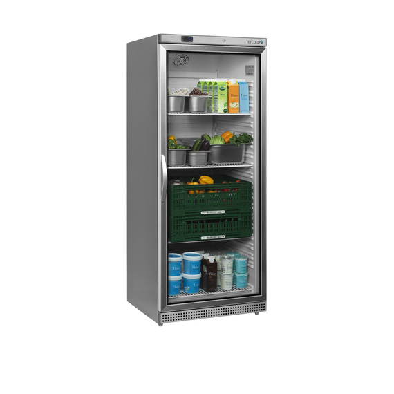 Tefcold Displaykühlschrank GN2/1 UR600SG, SS 430, EEK B, Bild 2
