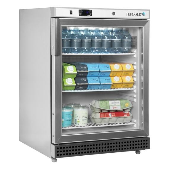 Tefcold Displaykühlschrank UR200SG, SS 430, EEK B, Bild 2