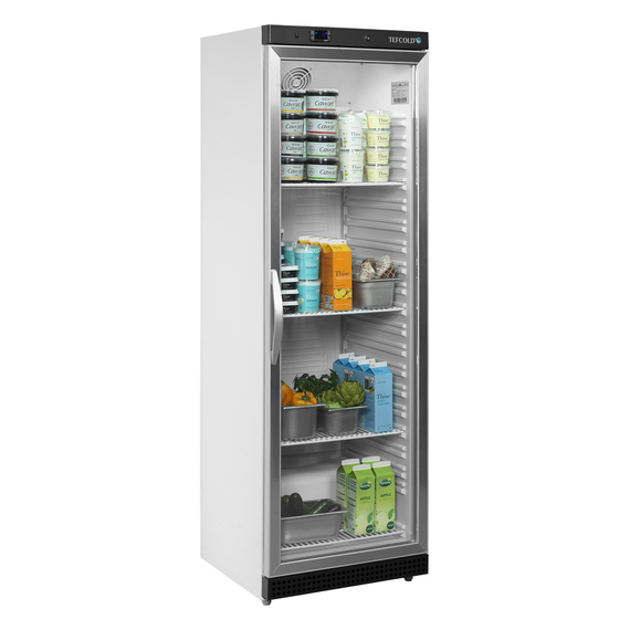 Tefcold Displaykühlschrank UR400G, Weiß, EEK B, Bild 2