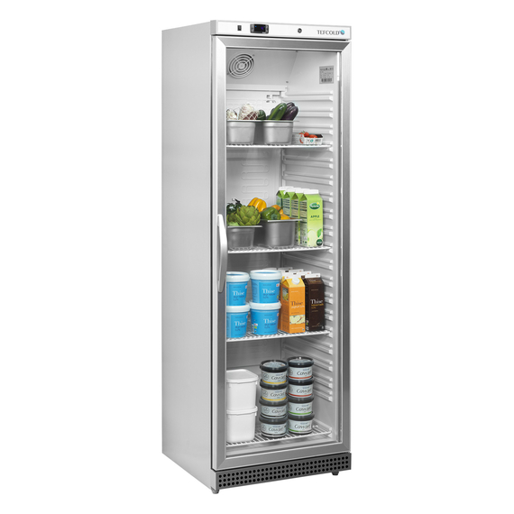 Tefcold Displaykühlschrank UR400SG, SS 430, EEK B, Bild 2