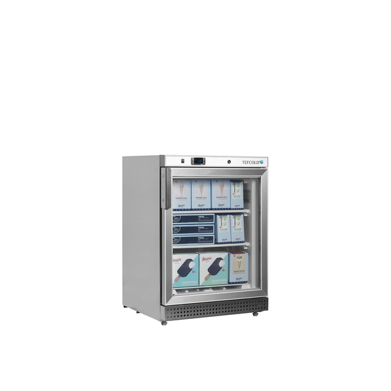 Tefcold Displaygefrierschrank UF200SG, SS 430, EEK D, Bild 2