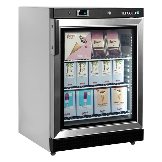 Tefcold Displaygefrierschrank UF200VG, Weiß, EEK D, Bild 2