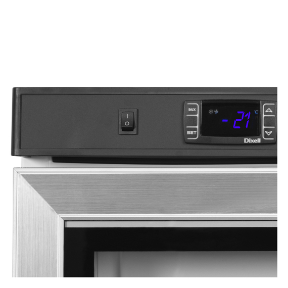Tefcold Displaygefrierschrank UF400VG, Weiß, EEK C, Bild 4