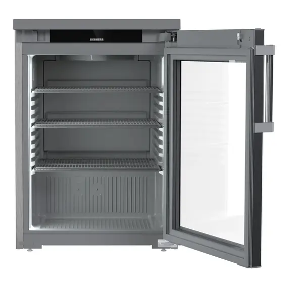 Liebherr FRTCvg 1511 Performance unterbaufähiger Edelstahl Gewerbekühlschrank mit Glastür & Umluftkühlung, Türart : Glastür, Farbe: Edelstahl, Bild 3