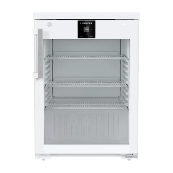Liebherr FRTvg 1511 Performance unterbaufähiger Gewerbekühlschrank mit Glastür & Umluftkühlung, Weiß, Türart : Glastür, Farbe: Weiß, Bild 2
