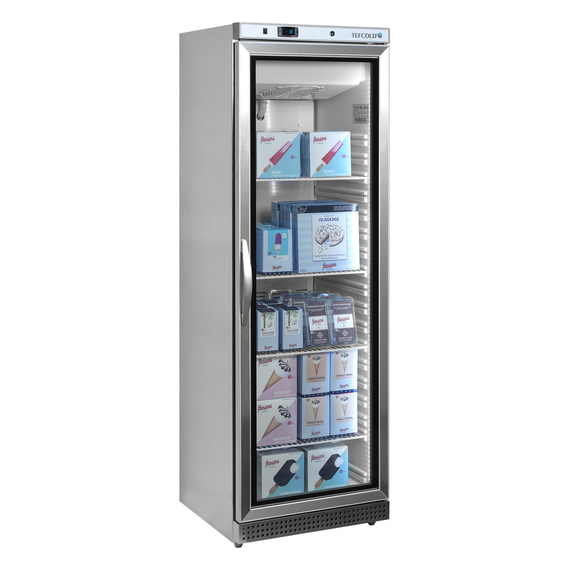 Tefcold Displaygefrierschrank UF400VSG, SS 430, EEK C, Bild 2