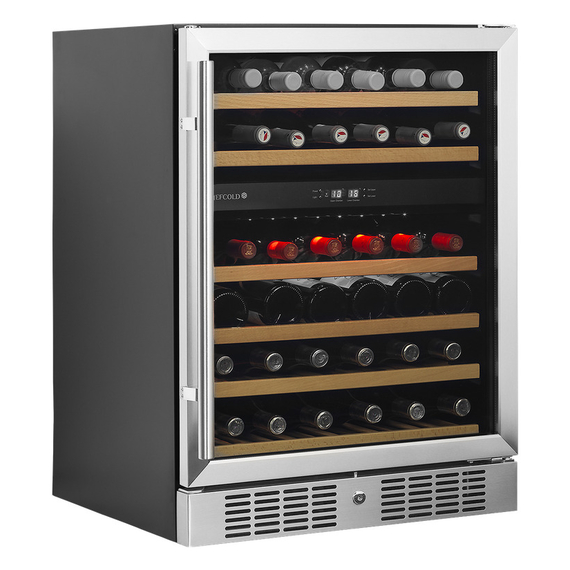 Tefcold Weinkühlschrank TFW200-2S, Schwarz, EEK G, Bild 2