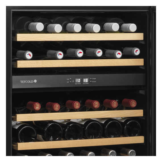 Tefcold Weinkühlschrank TFW200-S, Schwarz, EEK G, Bild 3