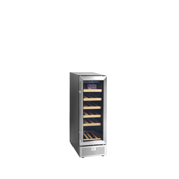 Tefcold Weinkühlschrank TFW100-S, Schwarz, EEK F