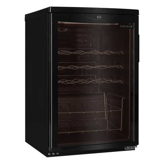 Tefcold Unterbau-Weinkühlschrank in Schwarz SC85 BLACK, EEK C