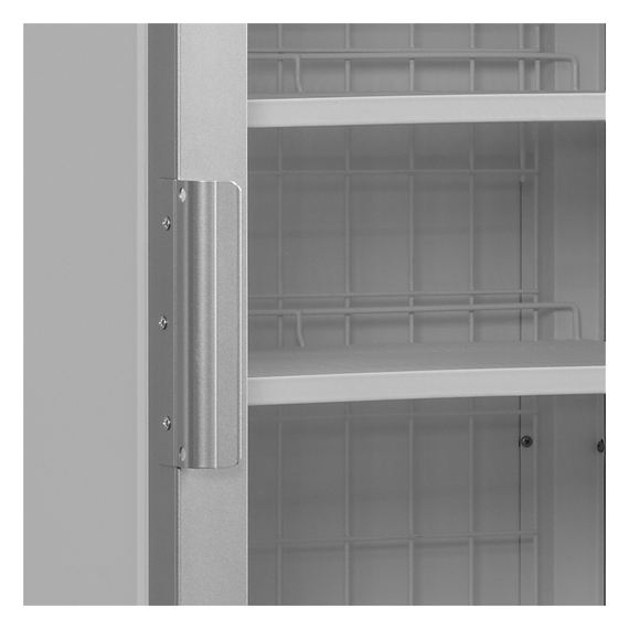 Tefcold Displaygefrierschrank UFSC1450GCP NF Silver, Weiß, EEK C, Bild 4