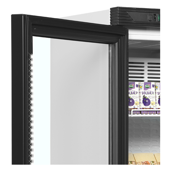 Tefcold Flaschenkühlschrank, Anschlag links CEV425 1 LED L/H, Weiß, EEK D, Bild 3