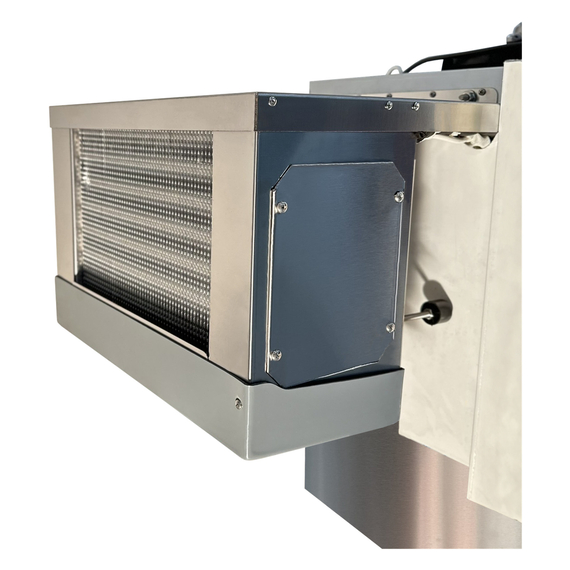 Tefcold Monoblock-Tiefkühlaggregat (7,6-10 m³) CRU7610N, Edelstahl, Bild 2