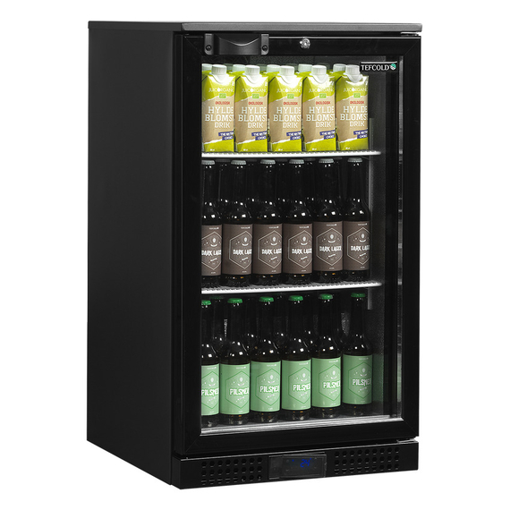 Tefcold Backbar-Kühlschrank DB106H, Schwarz RAL9005, EEK A, Bild 2