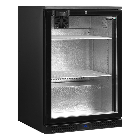 Tefcold Backbar-Kühlschrank DB126H, Schwarz RAL9005, EEK A