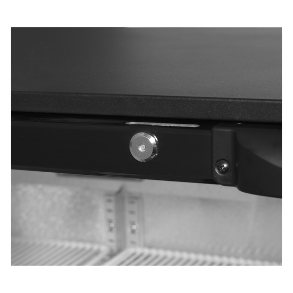 Tefcold Backbar-Kühlschrank DB201H, Schwarz RAL9005, EEK A, Bild 4