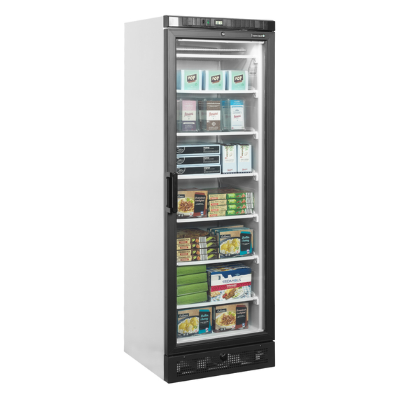 Tefcold Displaygefrierschrank UFSC371G, Weiß, EEK C, Bild 2