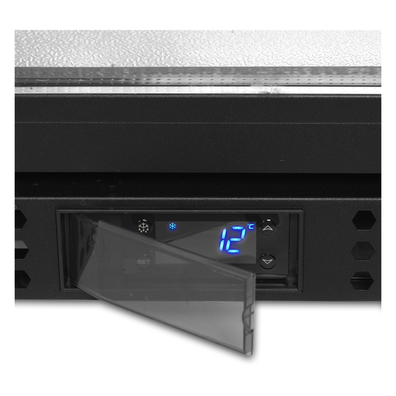 Tefcold Backbar-Kühlschrank BA26H, Schwarz, EEK A, Bild 4