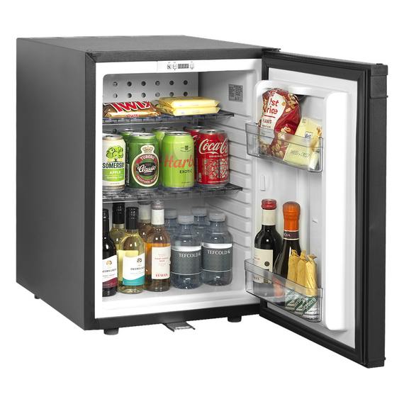 Tefcold Minibar TM45C, Schwarz, EEK D, Bild 2