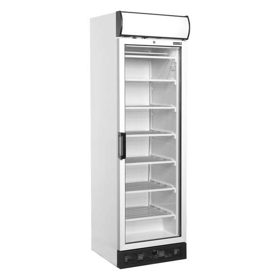 Tefcold Displaygefrierschrank UFFS371GCP, Weiß, EEK C