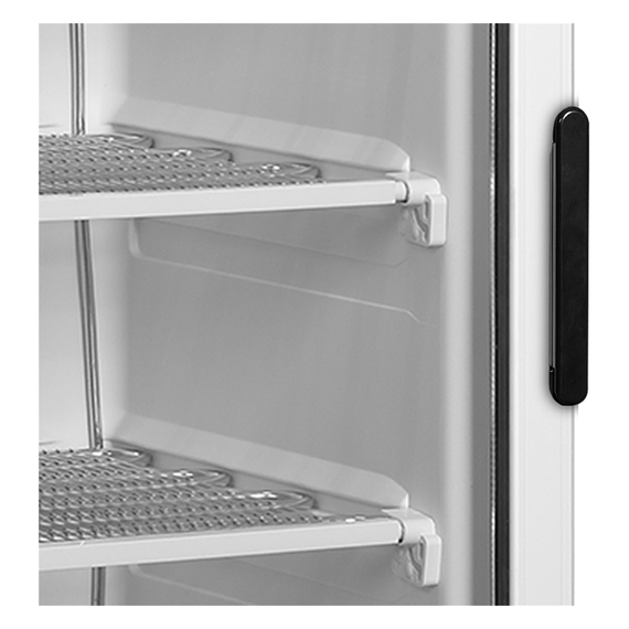 Tefcold Vitrinen-Gefrierschrank, Linksanschlag UFFS371G L/H, Weiß, EEK C, Bild 2