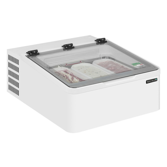 Tefcold Streicheis-Gefriertruhe ICE3, Weiß, EEK A, Bild 2