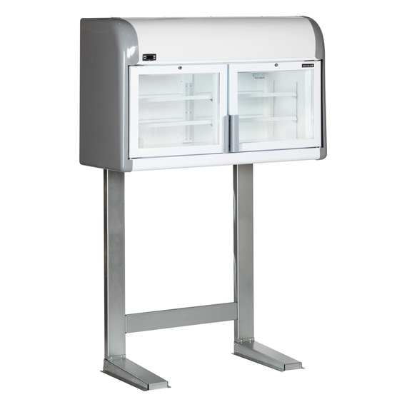 Tefcold Wandgefrierschrank MTF Mini, Weiß, EEK C