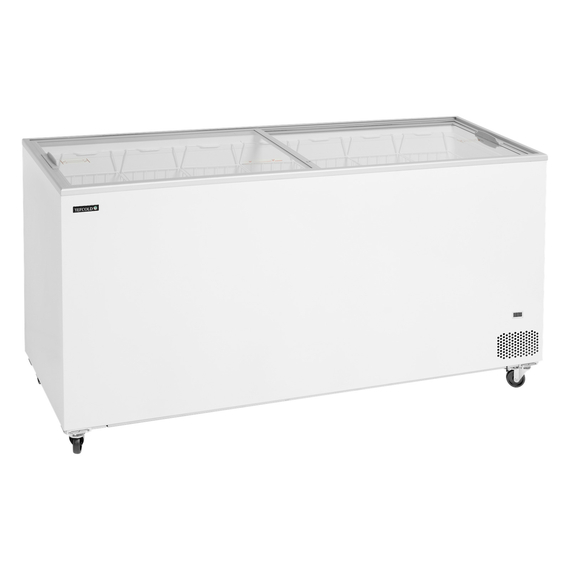 Tefcold Eiscreme-Gefriertruhen IC551SC, Weiß, EEK D