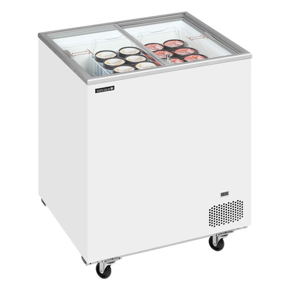 Tefcold Eiscreme-Gefriertruhen IC201SC, Weiß, EEK D, Bild 2