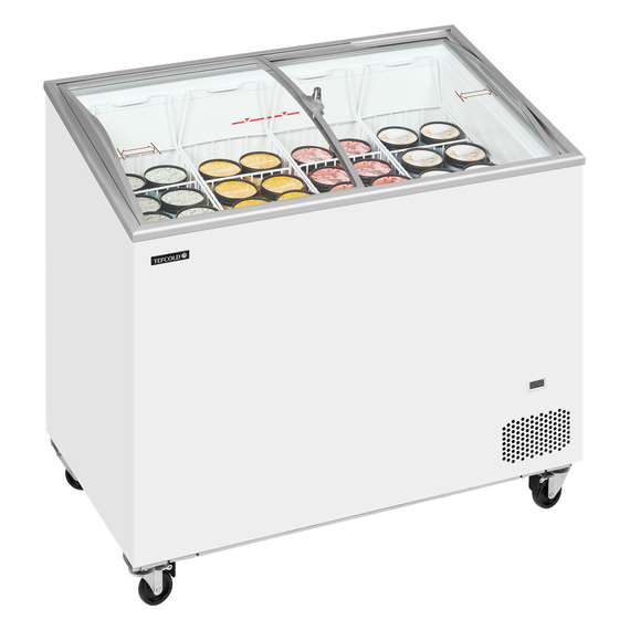 Tefcold Eiscreme-Gefriertruhen IC301SCEB, Weiß, EEK D, Bild 2
