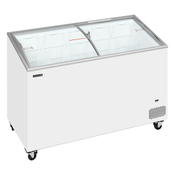 Tefcold Eiscreme-Gefriertruhen IC401SCEB, Weiß, EEK D