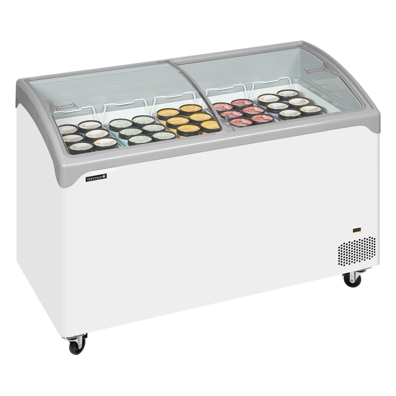 Tefcold Eiscreme-Gefriertruhen NIC401SCEB, Weiß, EEK D, Bild 2