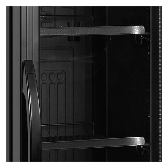 Tefcold Flaschenkühlschrank FS176H Black, Schwarz, EEK C, Bild 3
