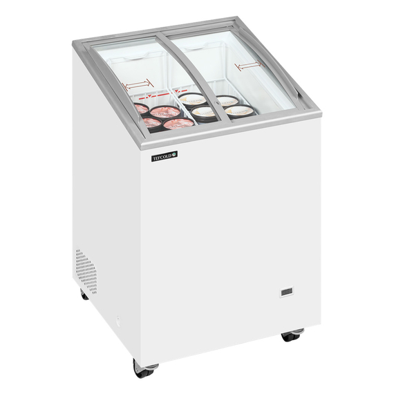 Tefcold Eiscreme-Gefriertruhen IC101SCEB LED, Weiß, EEK D, Bild 2