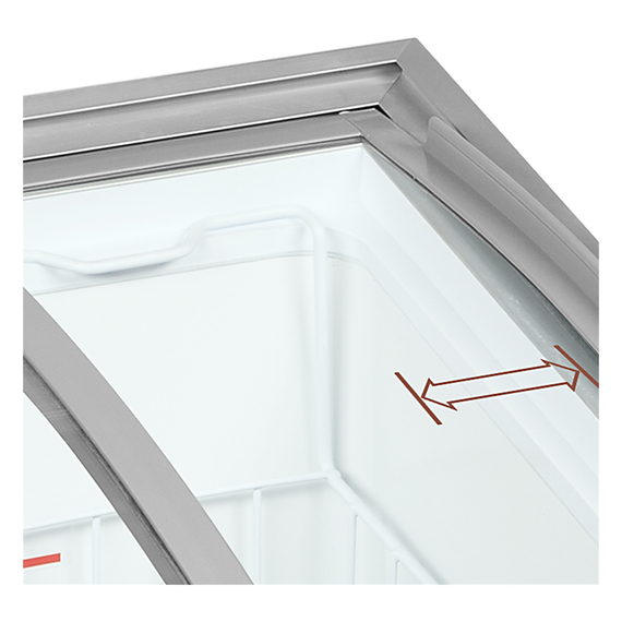Tefcold Eiscreme-Gefriertruhen IC101SCEB LED, Weiß, EEK D, Bild 3
