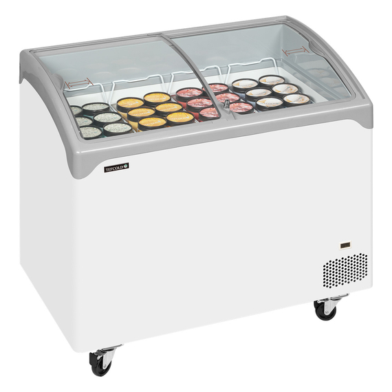 Tefcold Eiscreme-Gefriertruhen NIC301SCEB, Weiß, EEK D, Bild 2