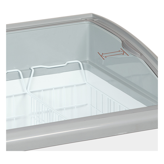 Tefcold Eiscreme-Gefriertruhen NIC301SCEB, Weiß, EEK D, Bild 3