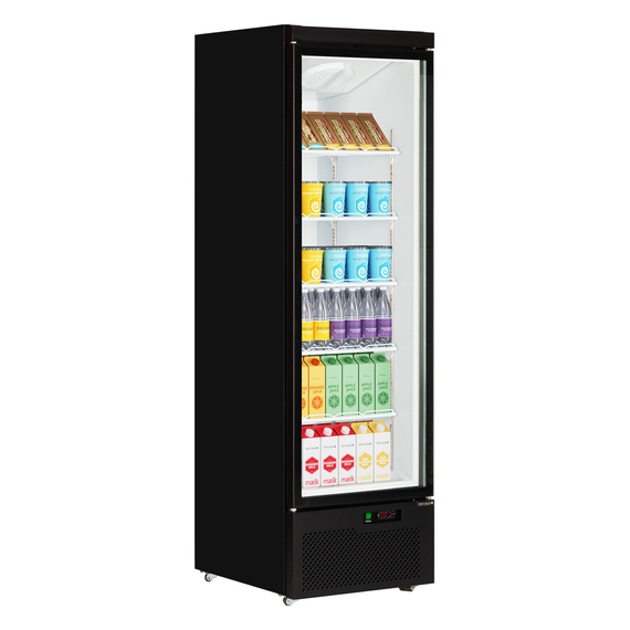 Tefcold Displaykühlschrank Atom Maxi C1DB, Schwarz RAL9005, EEK B, Bild 2