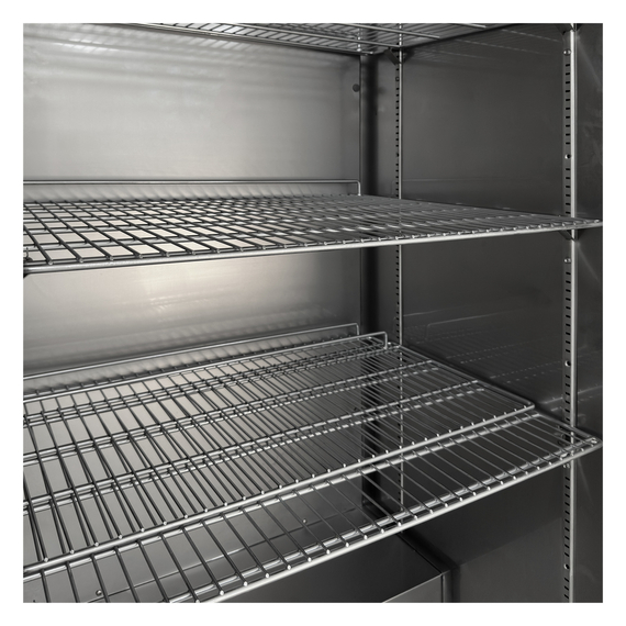 Tefcold Lagergefrierschrank GN2/1 UF600SS, SS 430, EEK C, Bild 3