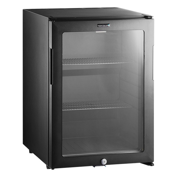 Tefcold Minibar TM44G-1, Schwarz, EEK G