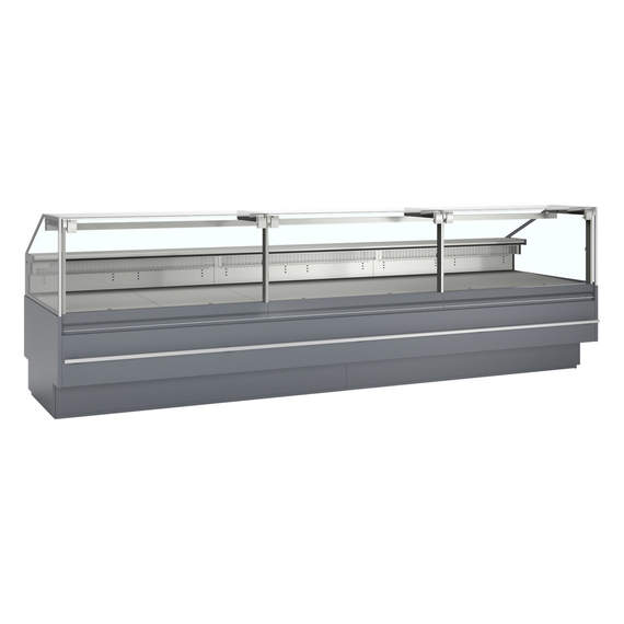 Tefcold Bedientheke SOCA37590A, Grau RAL7015, EEK F