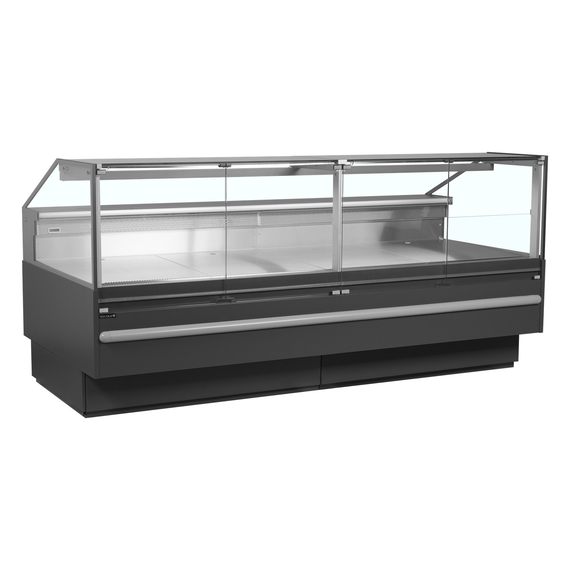 Tefcold Bedientheke SOCB25082A, Grau RAL7015, EEK F