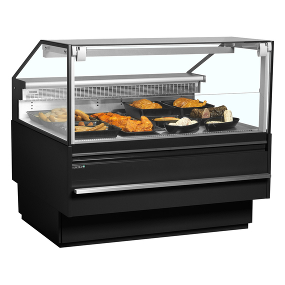 Tefcold Bedientheke SOCA12590B, Schwarz RAL9005, EEK E, Bild 2