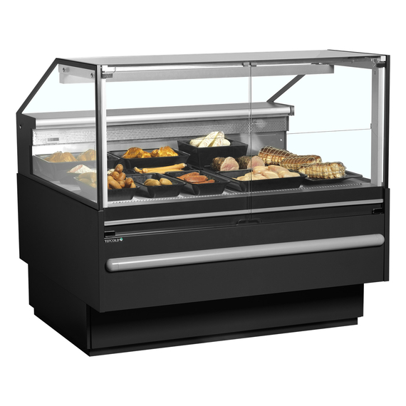 Tefcold Bedientheke SOCB12582B, Schwarz RAL9005, EEK E, Bild 2