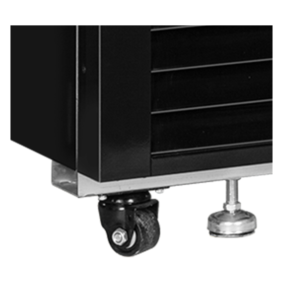 Tefcold Displaygefrierschrank LGF2500B, Schwarz RAL9005, EEK C, Bild 4